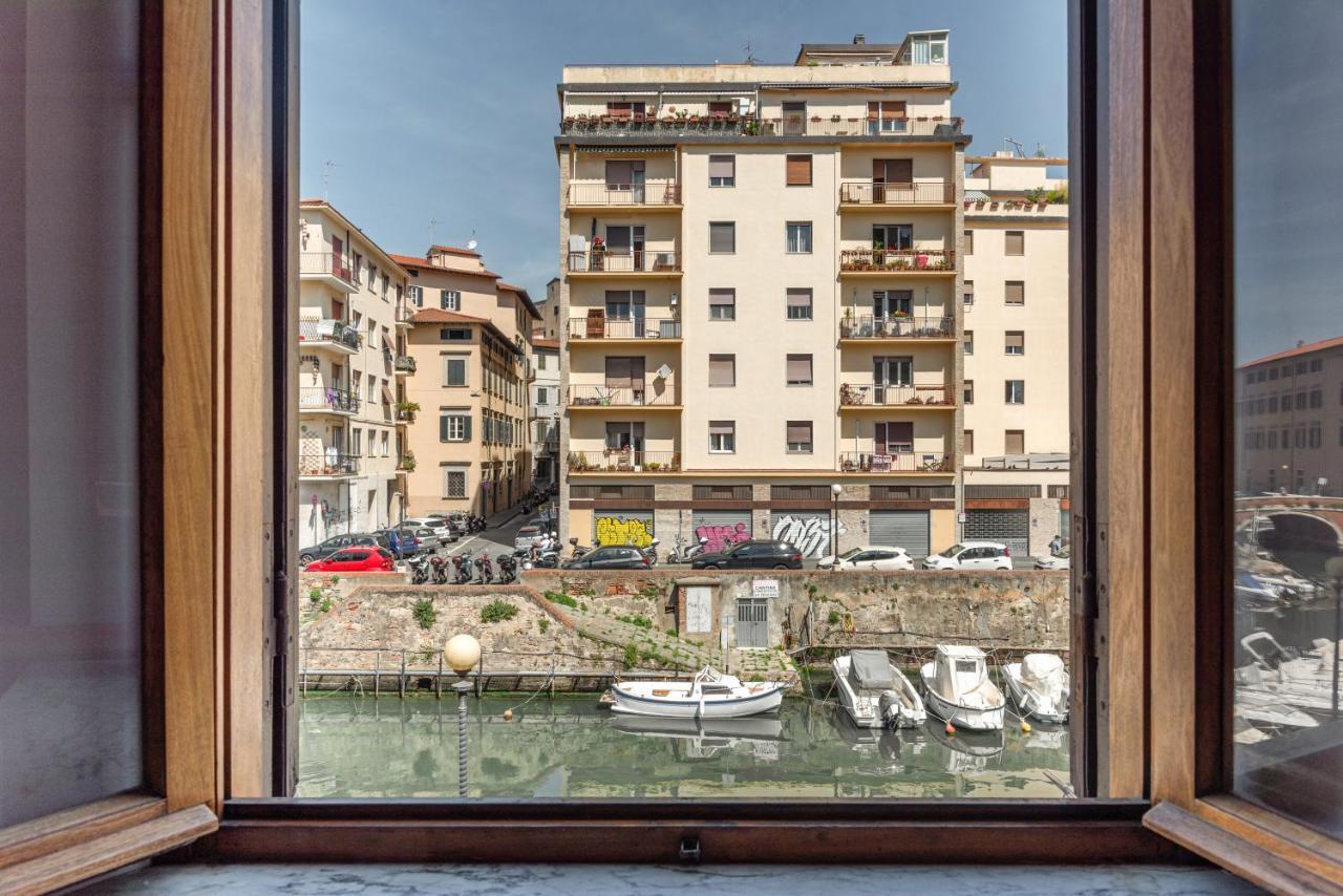 Piccola Venezia Canal View Charming Flat リヴォルノ エクステリア 写真